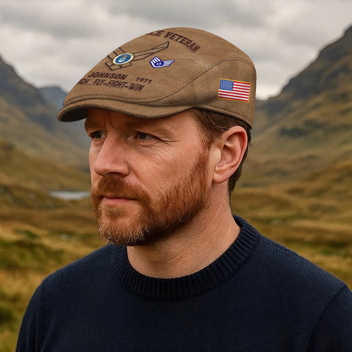 US Air Force , E 2 Air Force Airman - Jeff Cap - Image 4