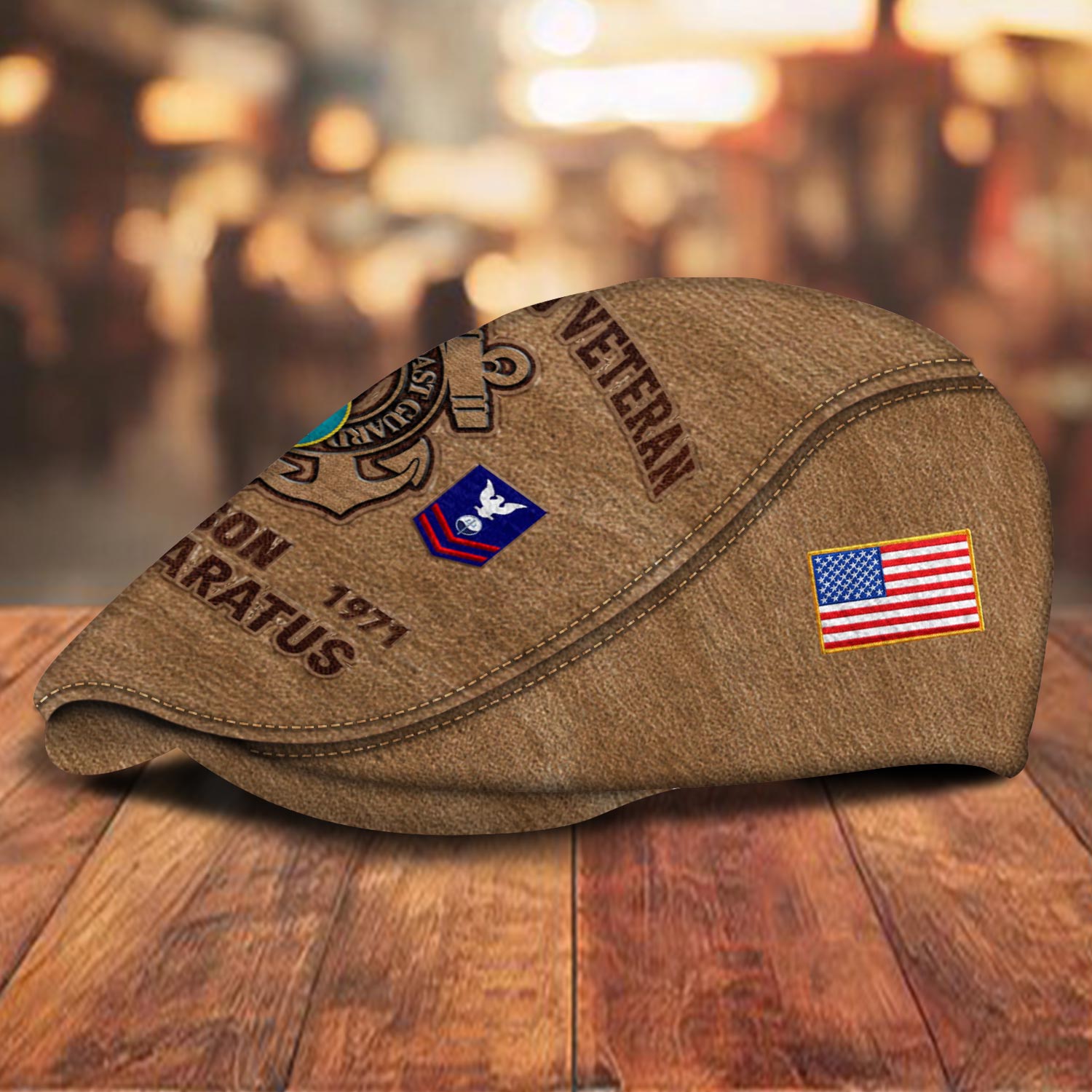 US Coast Guard, Remember - Honor - Respect - Jeff Cap - Image 2