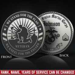 US Marine Corps, W 3 Marines Chief Warrant Officer 3 - Military Engraved Challenge Coin