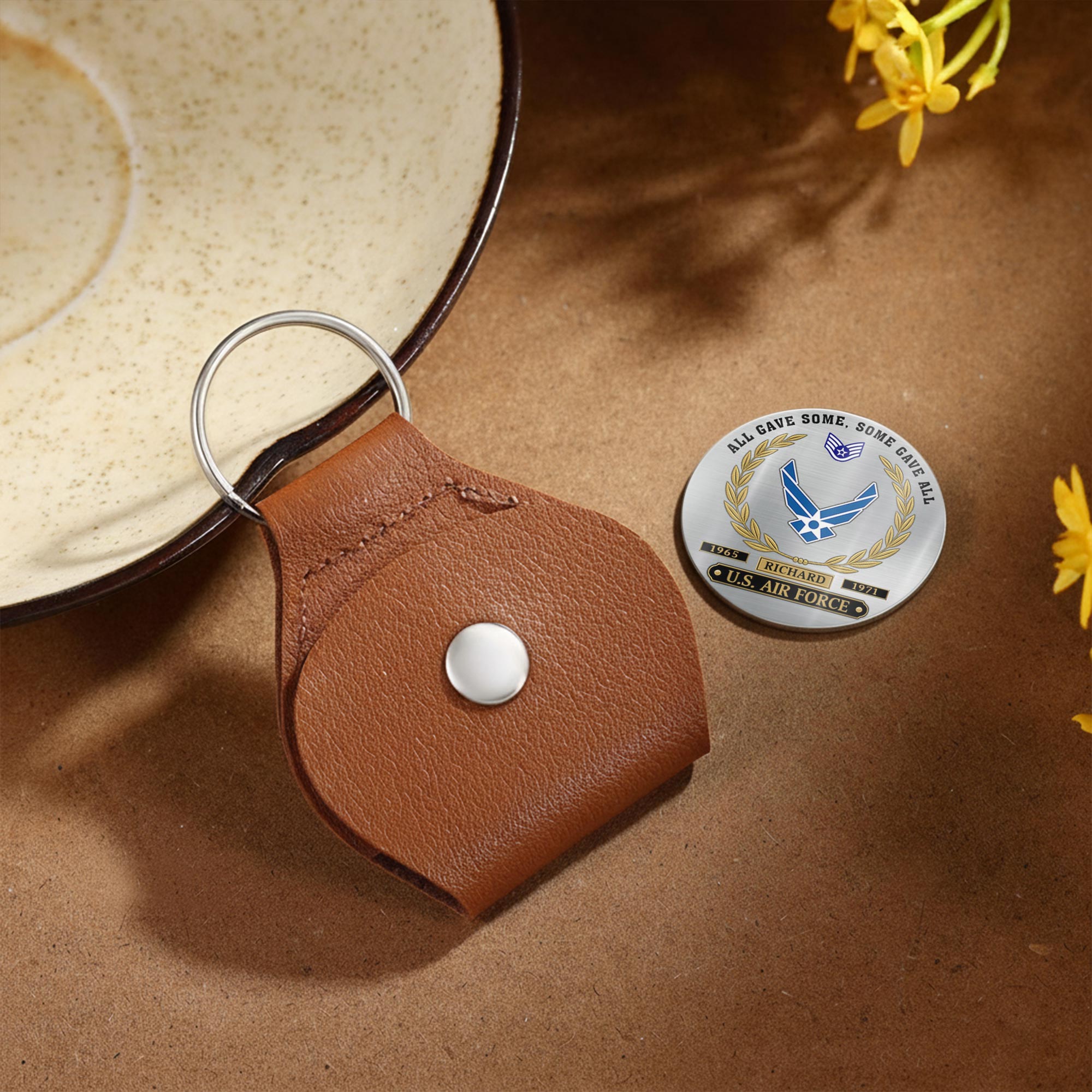 US Air Force, E 9 Air Force Command Chief Master Sergeant - Military Printed Challenge Coin - Image 4