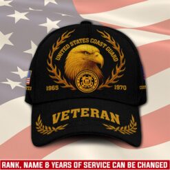 US Coast Guard, E 3 White - Classic Cap