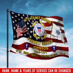 US Coast Guard, Lest We Forget - Flying Flag 4×6 Feet(123×183 Cm)