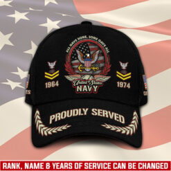 US Navy, E 8 Gold - Classic Cap