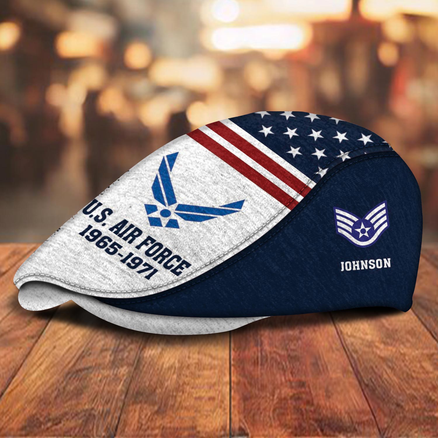 US Air Force , E 7 Air Force First Sergeant - Jeff Cap - Image 2