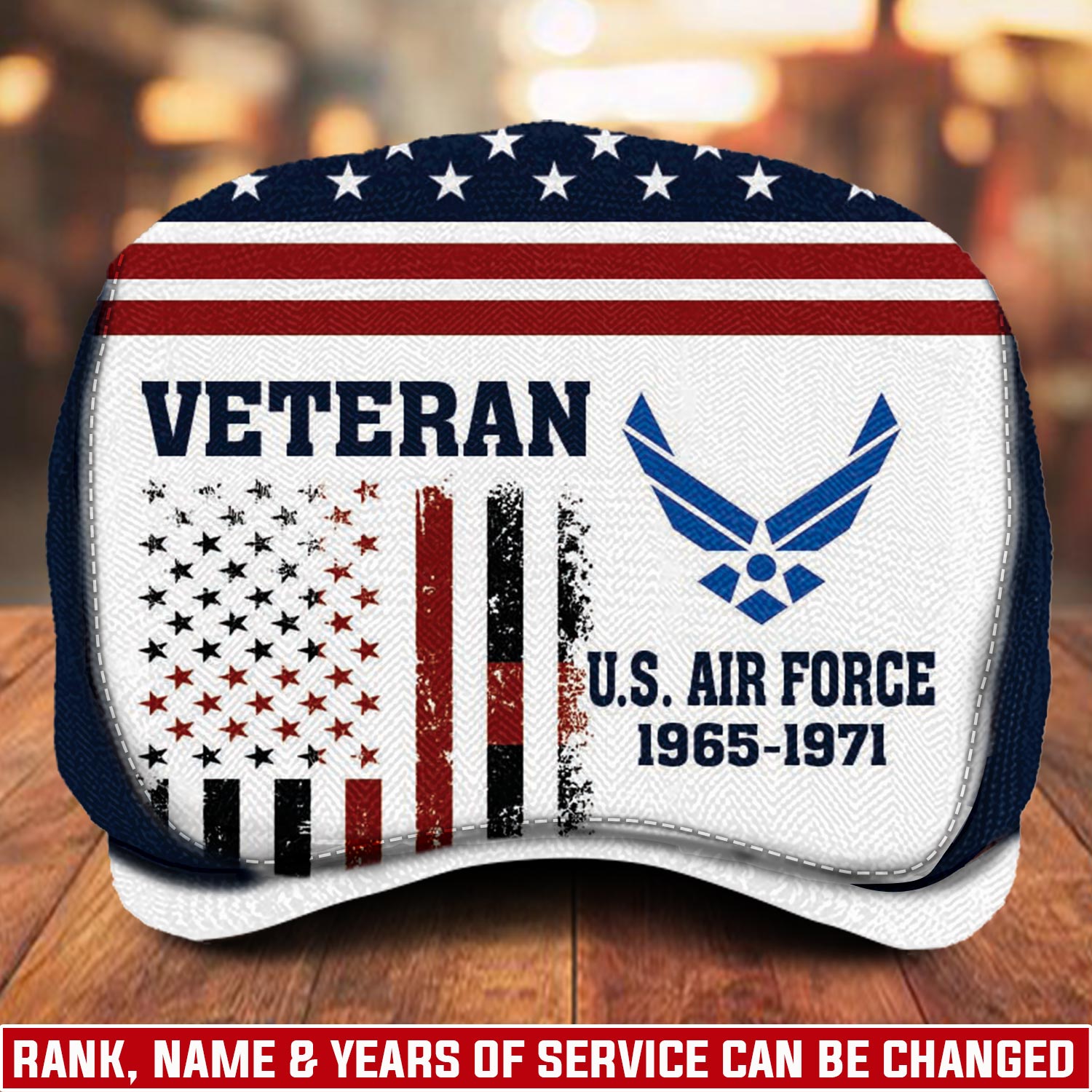 US Air Force , E 7 Air Force First Sergeant - Jeff Cap