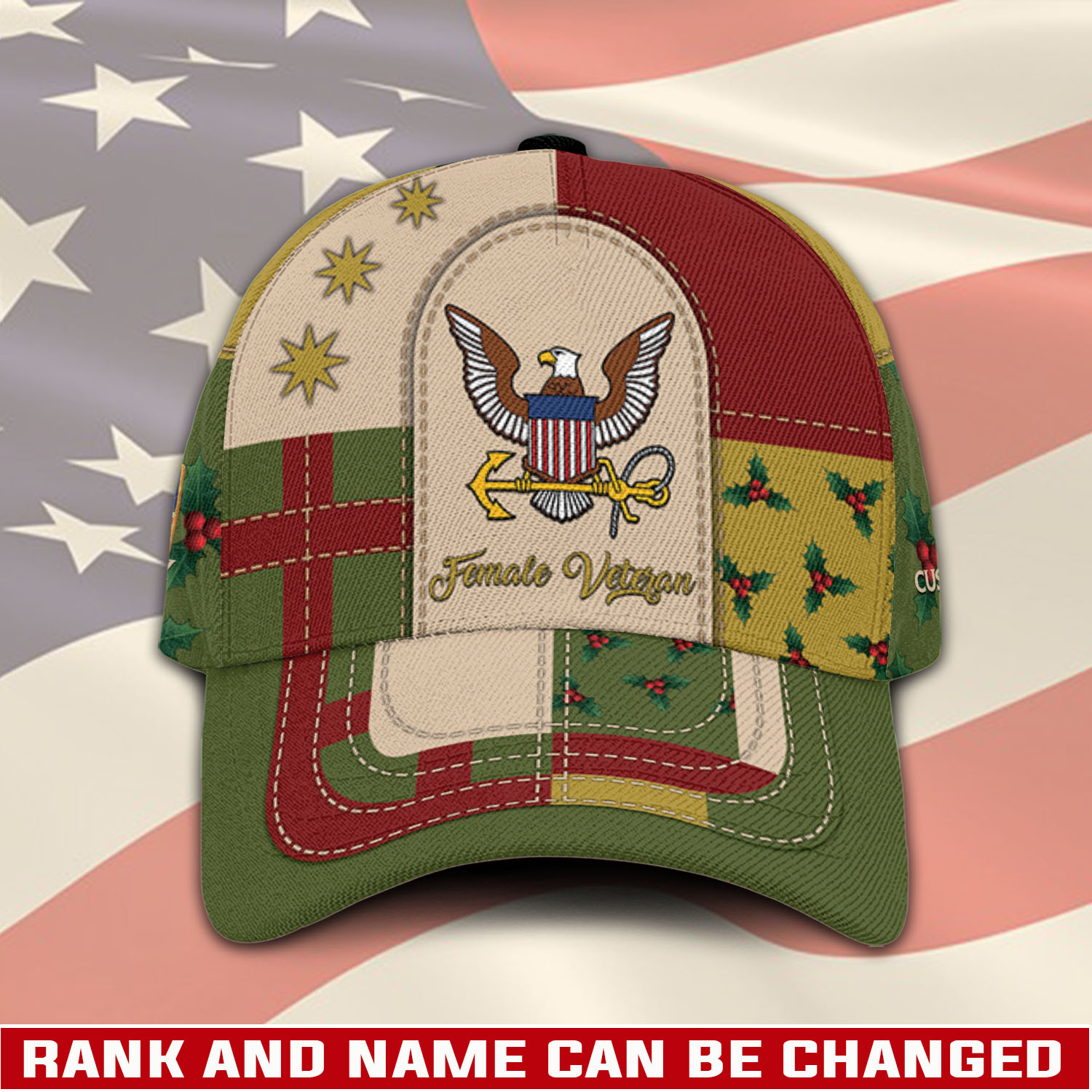 US Navy, Freedom Over Fear - Classic Cap