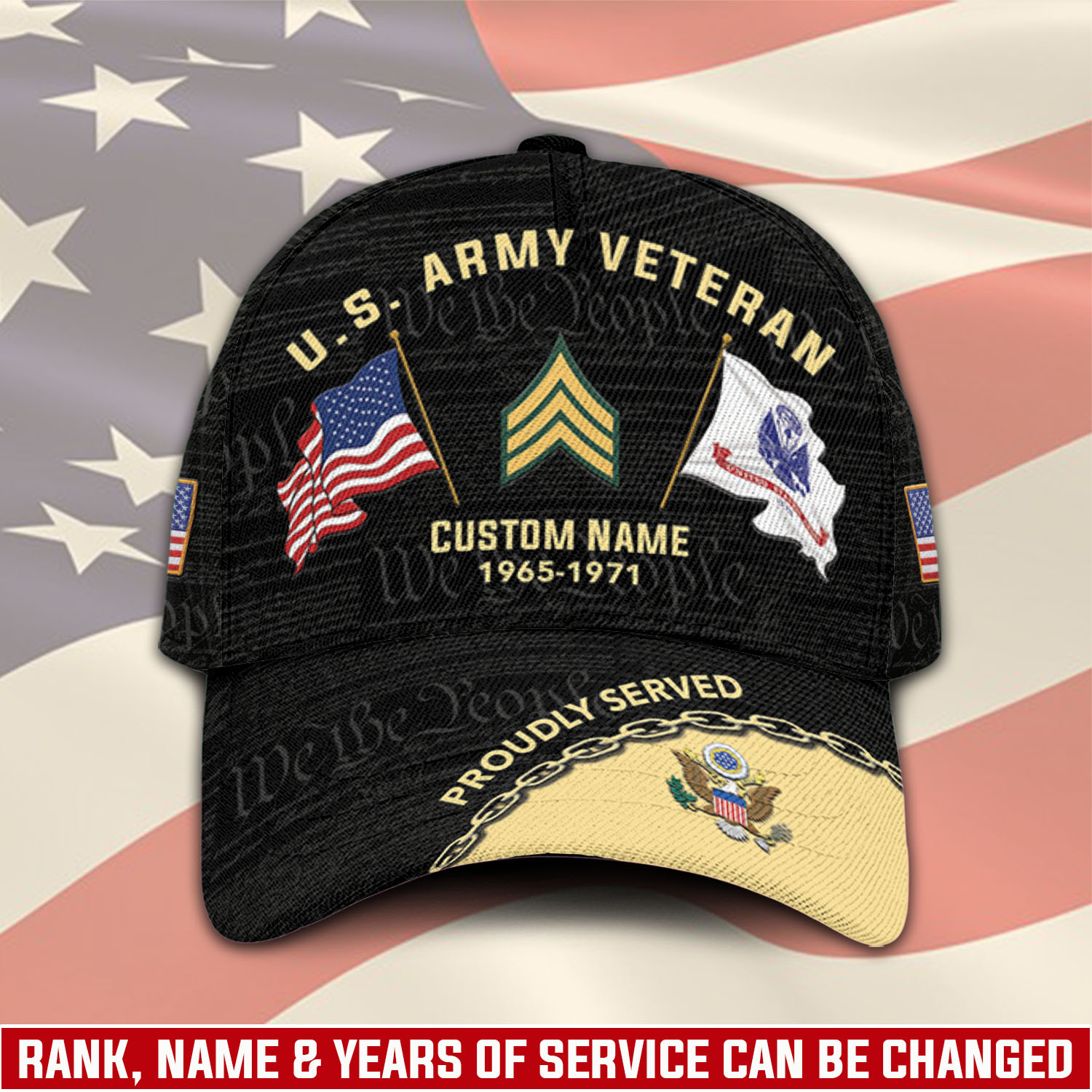 US Army, E 9 Army Command Sergeant Major - Classic Cap