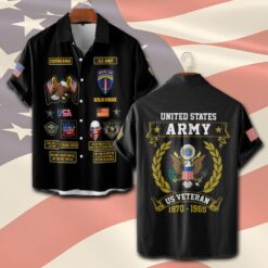 Army Division, No One Gets Left Behind - Short Sleeve Button Shirt