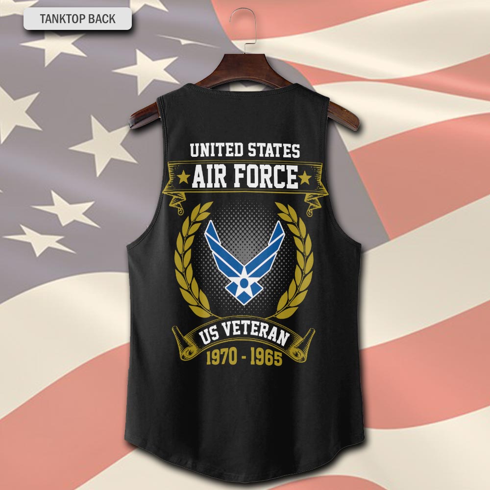 Air Force Badge, All Gave Some, Some Gave All - Tank-Top - Image 3