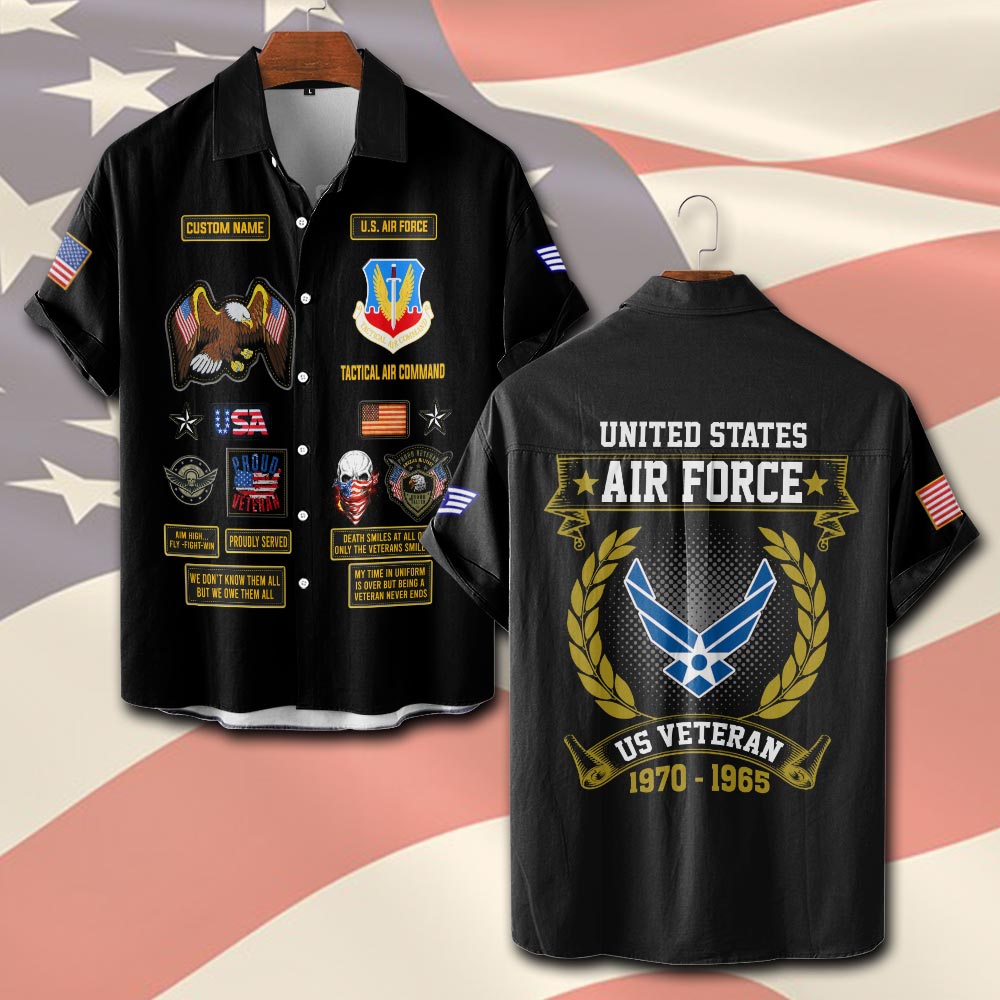 Air Force Command, E 4 Air Force Sergeant - Short Sleeve Button Shirt