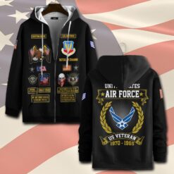Air Force Command, Lest We Forget - Zip Hoodie