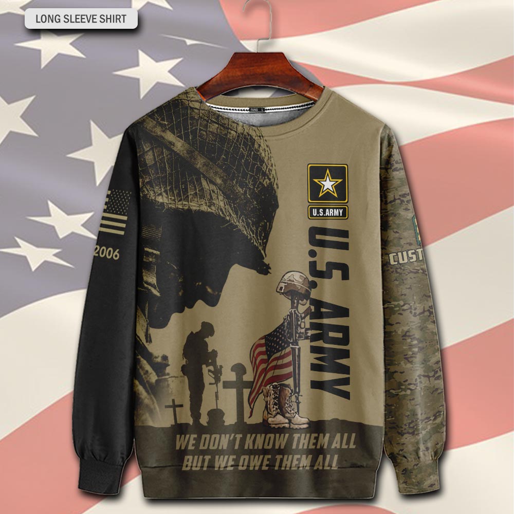 US Army, All Gave Some, Some Gave All - Sweatshirt - Image 2