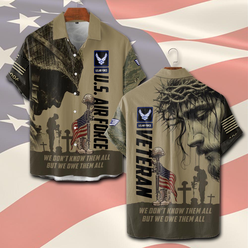 US Air Force , E 8 Air Force First Sergeant - Short Sleeve Button Shirt