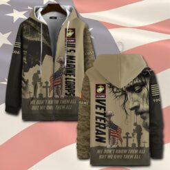 US Marine Corps, Served With Pride - Zip Hoodie