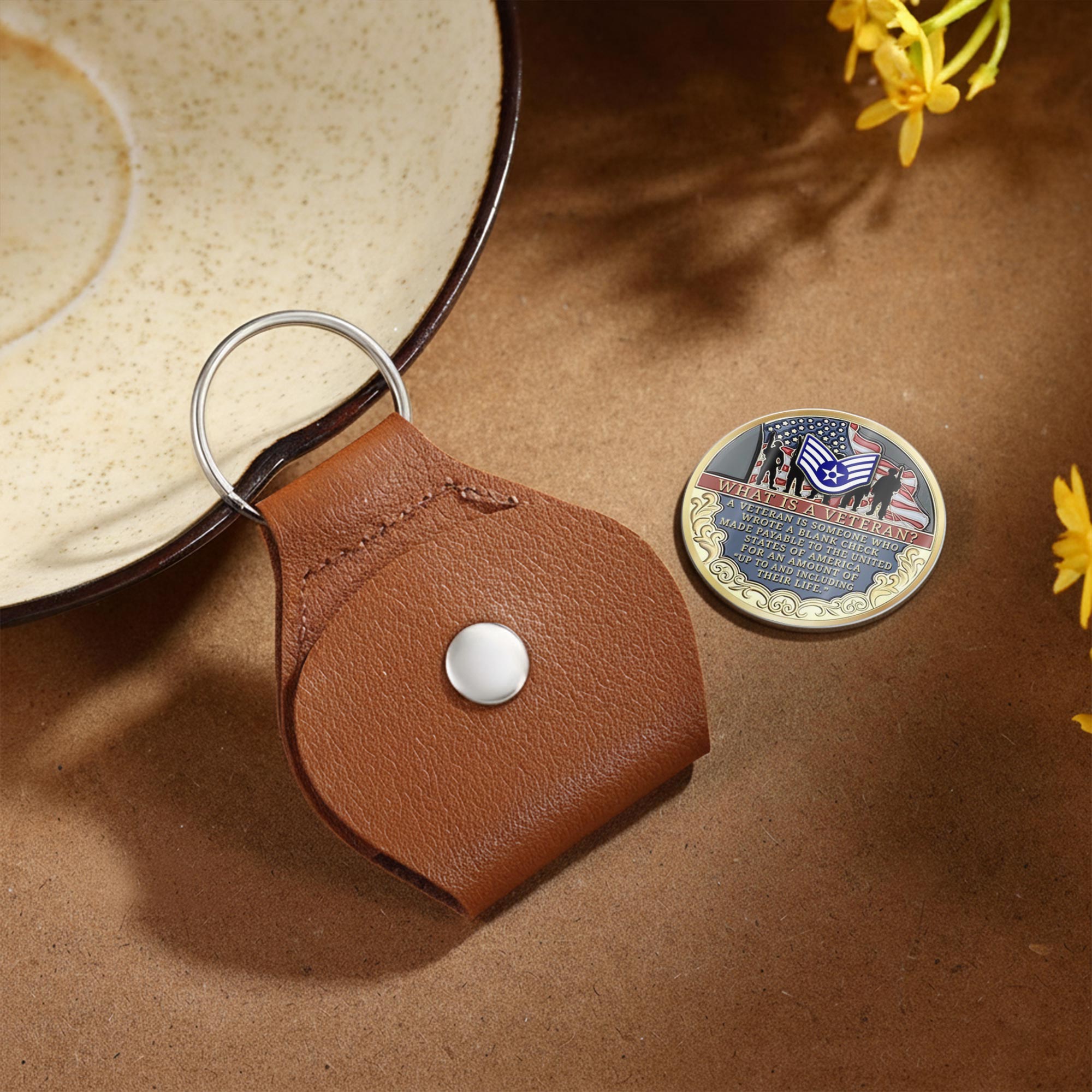 US Air Force, Proud To Have Served - Military Printed Challenge Coin - Image 4