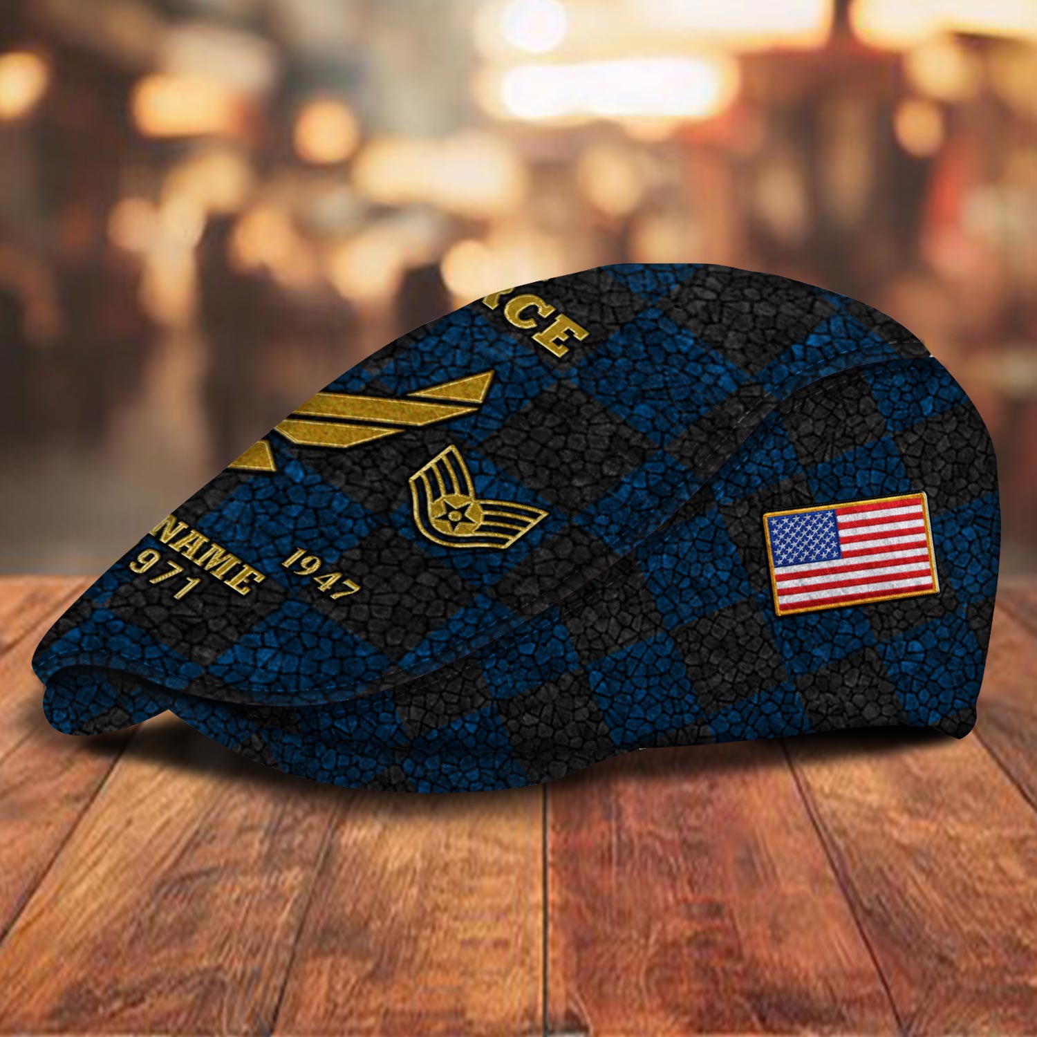 US Air Force , E 8 Air Force First Sergeant - Jeff Cap - Image 2