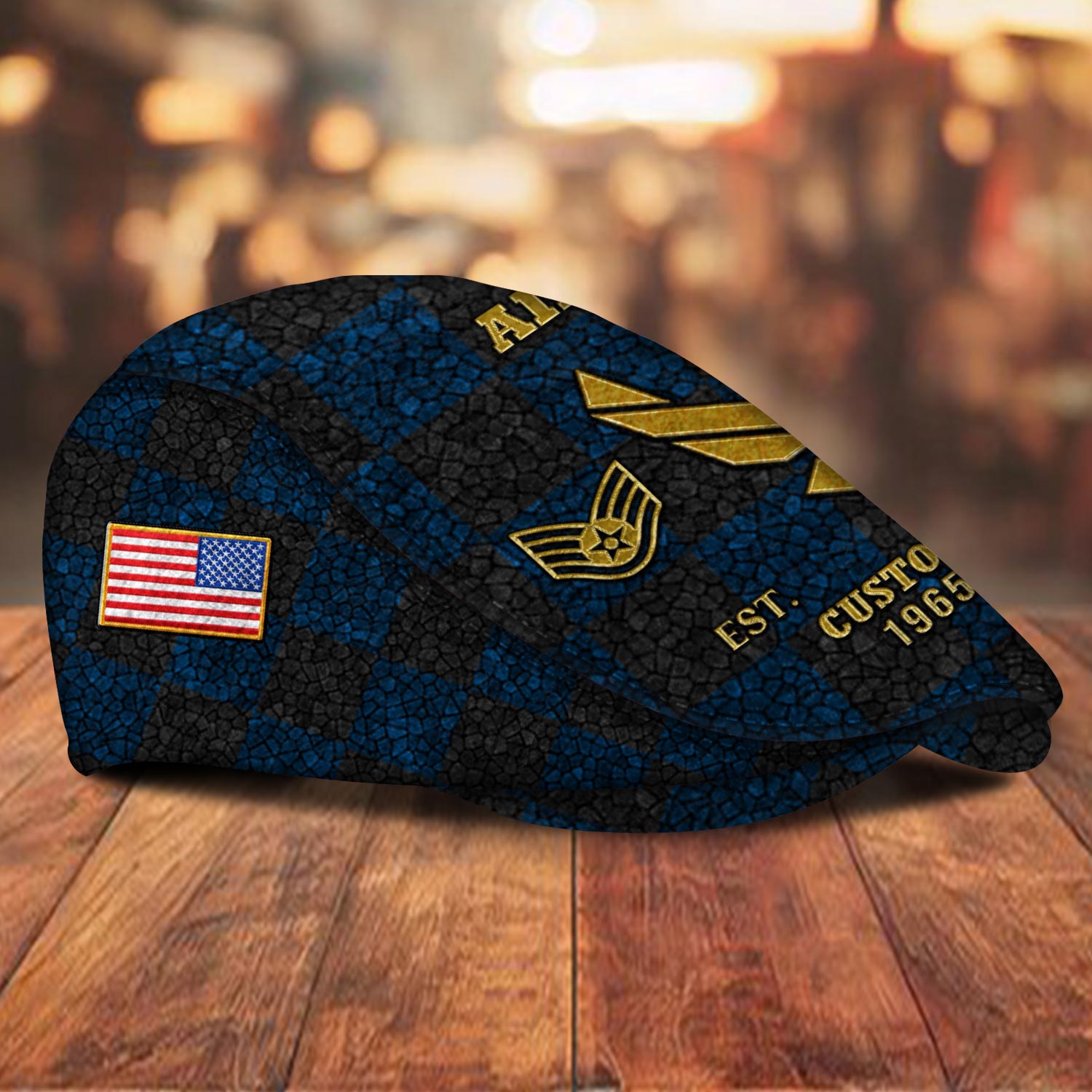 US Air Force , E 8 Air Force First Sergeant - Jeff Cap - Image 3
