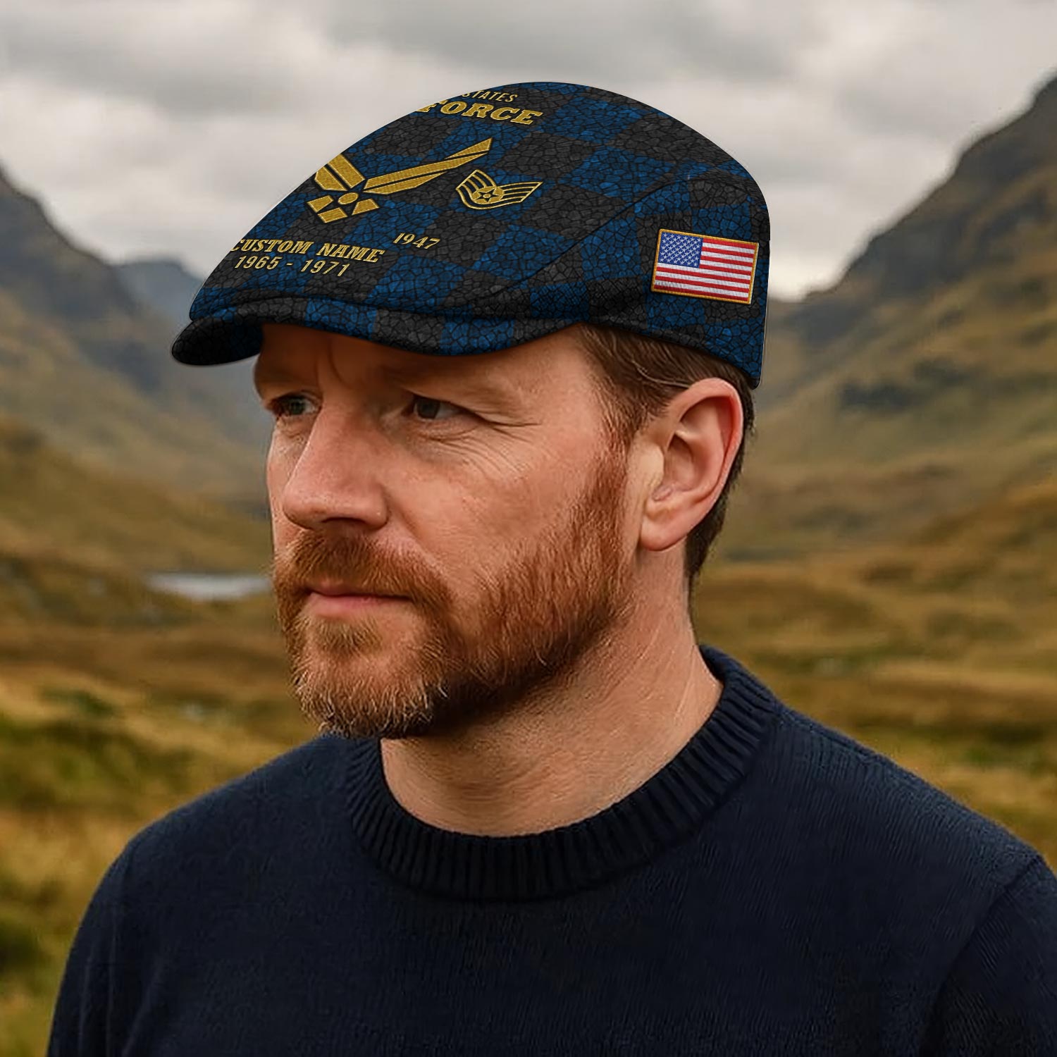 US Air Force , E 8 Air Force First Sergeant - Jeff Cap - Image 4