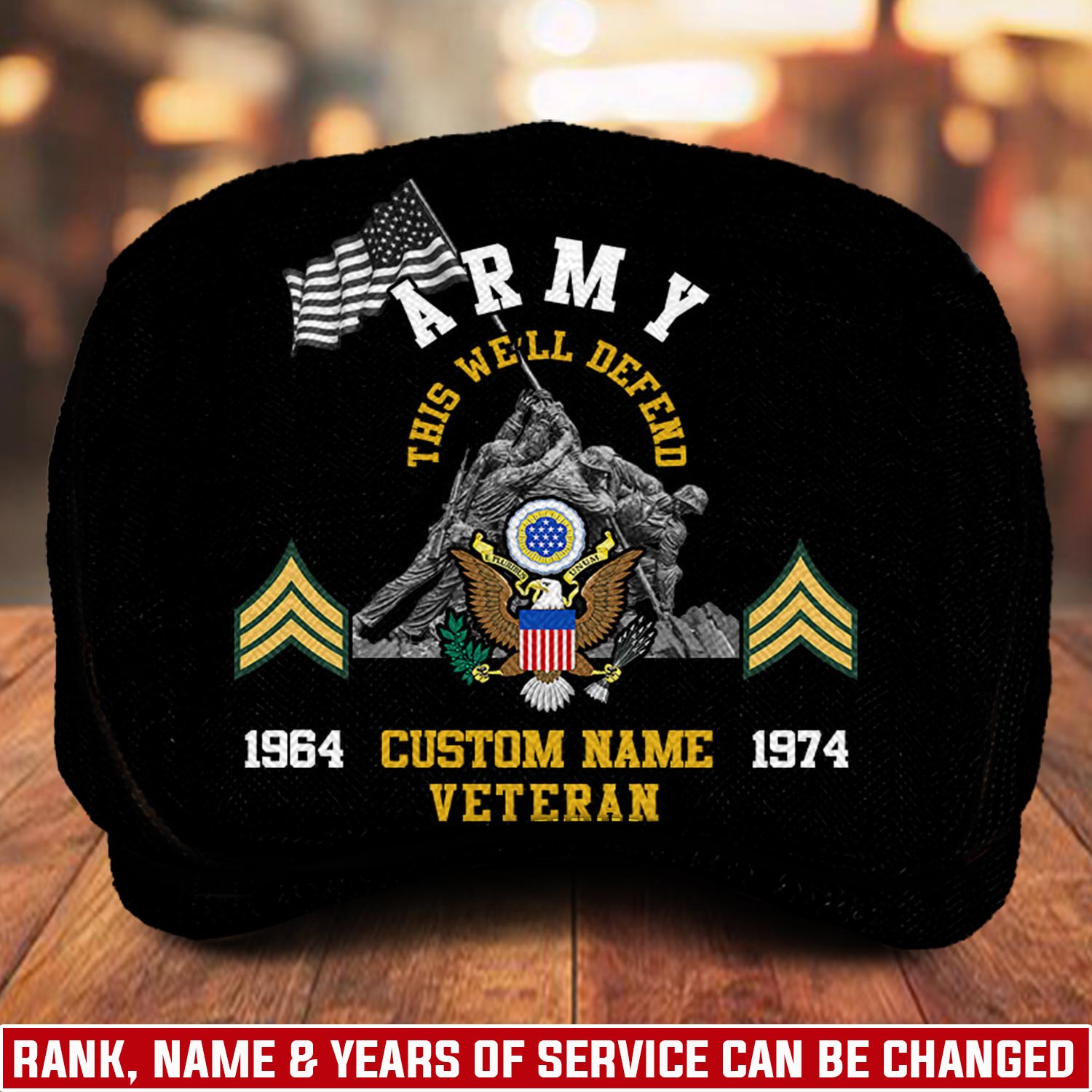US Army, Land Of The Free, Because Of The Brave - Jeff Cap