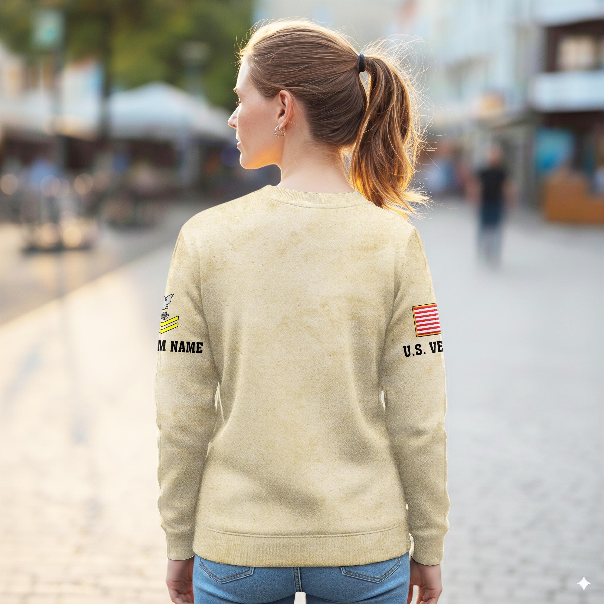 US Navy, Lest We Forget - Women Sweatshirt - Image 3