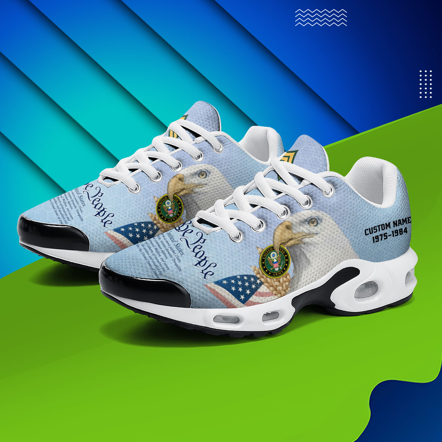 US Army, E 3 Army Private First Class - Air Max Plus Shoes - Image 3