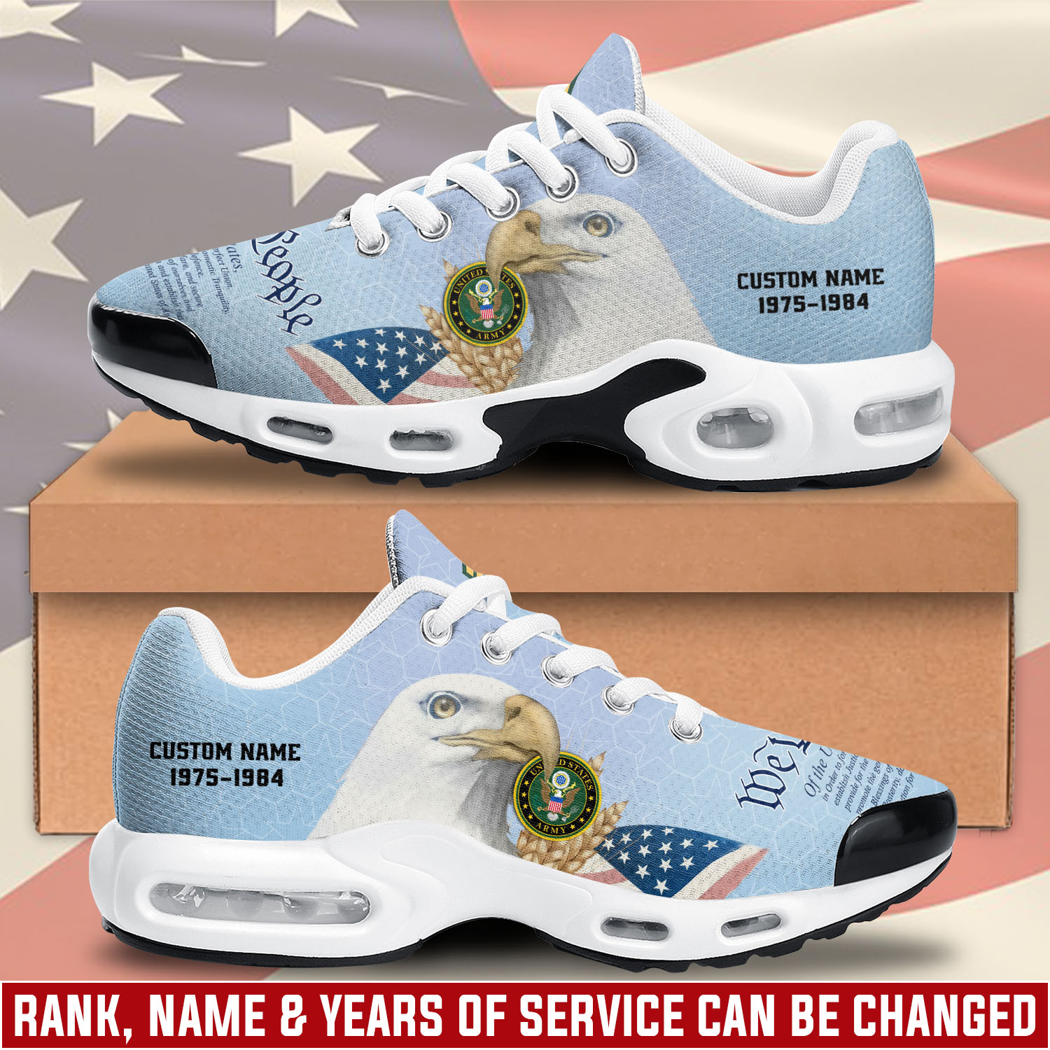 US Army, E 3 Army Private First Class - Air Max Plus Shoes