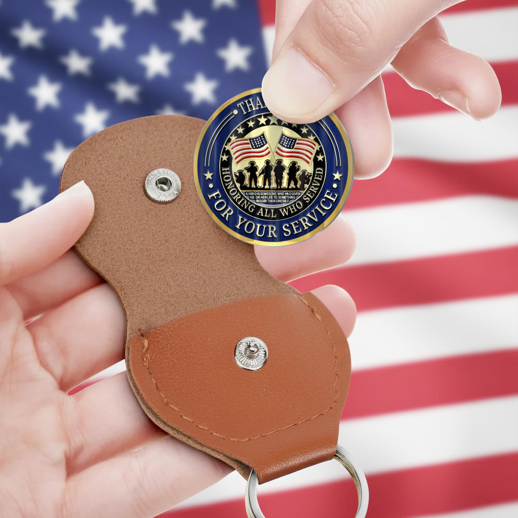 US Coast Guard, E 6 Gold - Military Printed Challenge Coin - Image 3