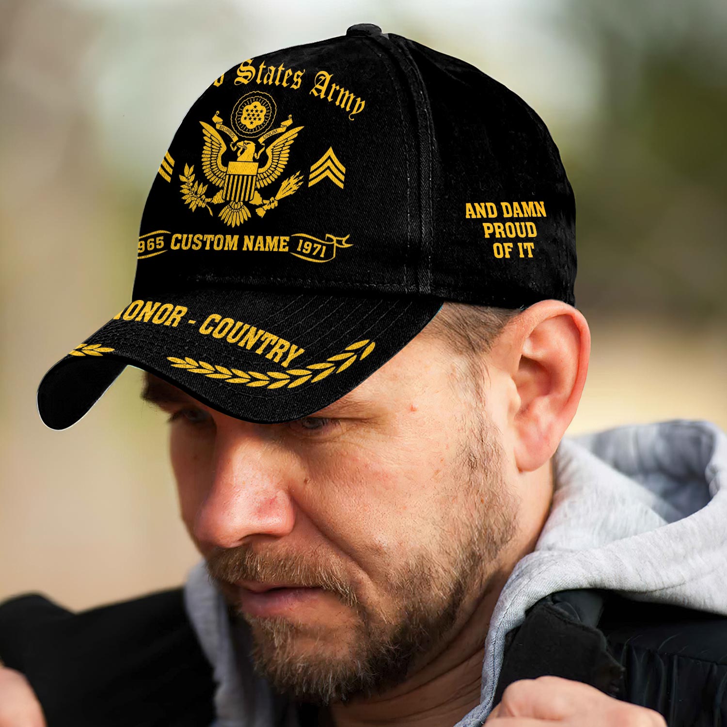 US Army, E 4 Army Corporal - Classic Cap - Image 3