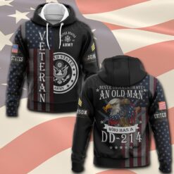 US Army, American By Birth, Veteran By Choice - Hoodie