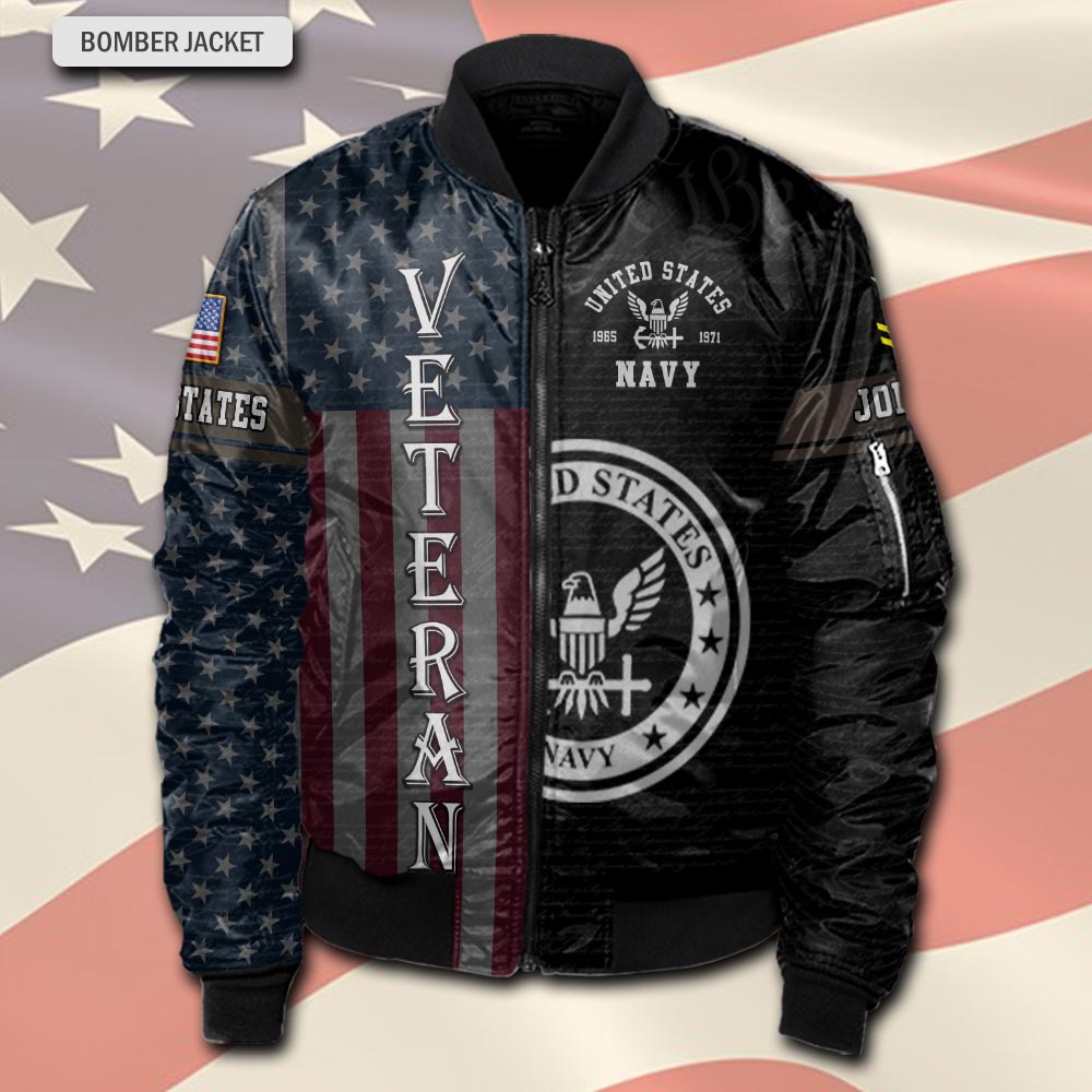 US Navy, The Sea is Ours - Bomber Jacket - Image 2