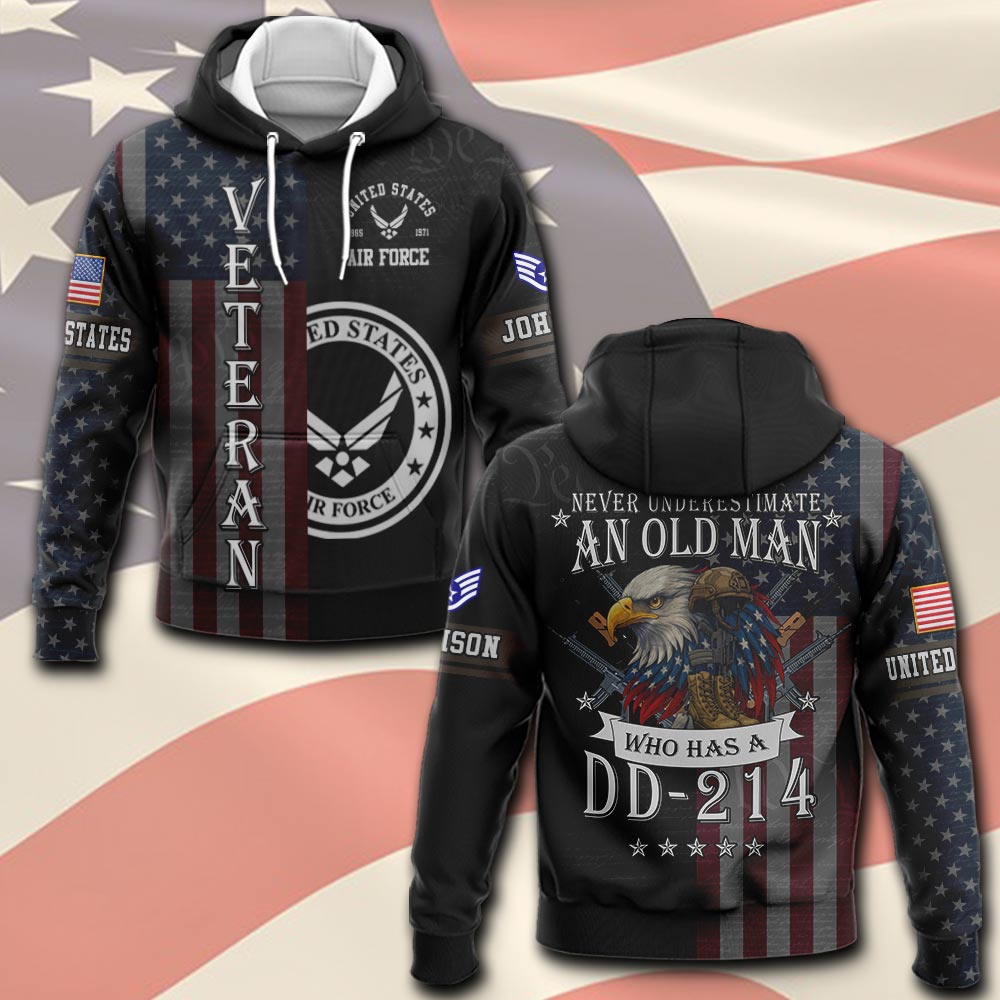 US Air Force , No One Fights Alone - Hoodie