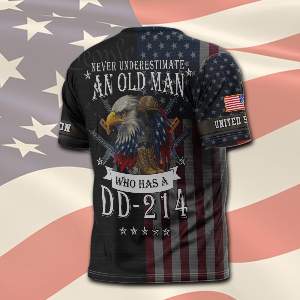 US Coast Guard, E 5 Red - T-Shirt - Image 3