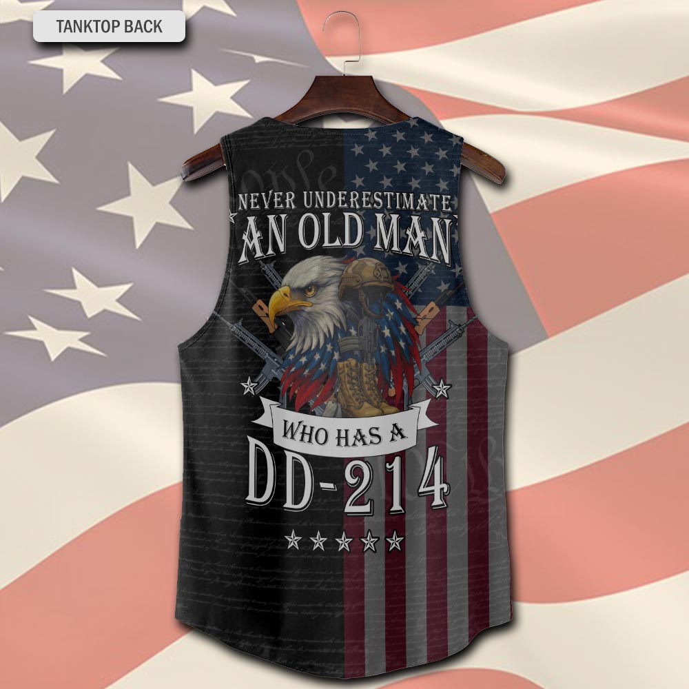 US Marine Corps, Freedom Over Fear - Tank-Top - Image 3