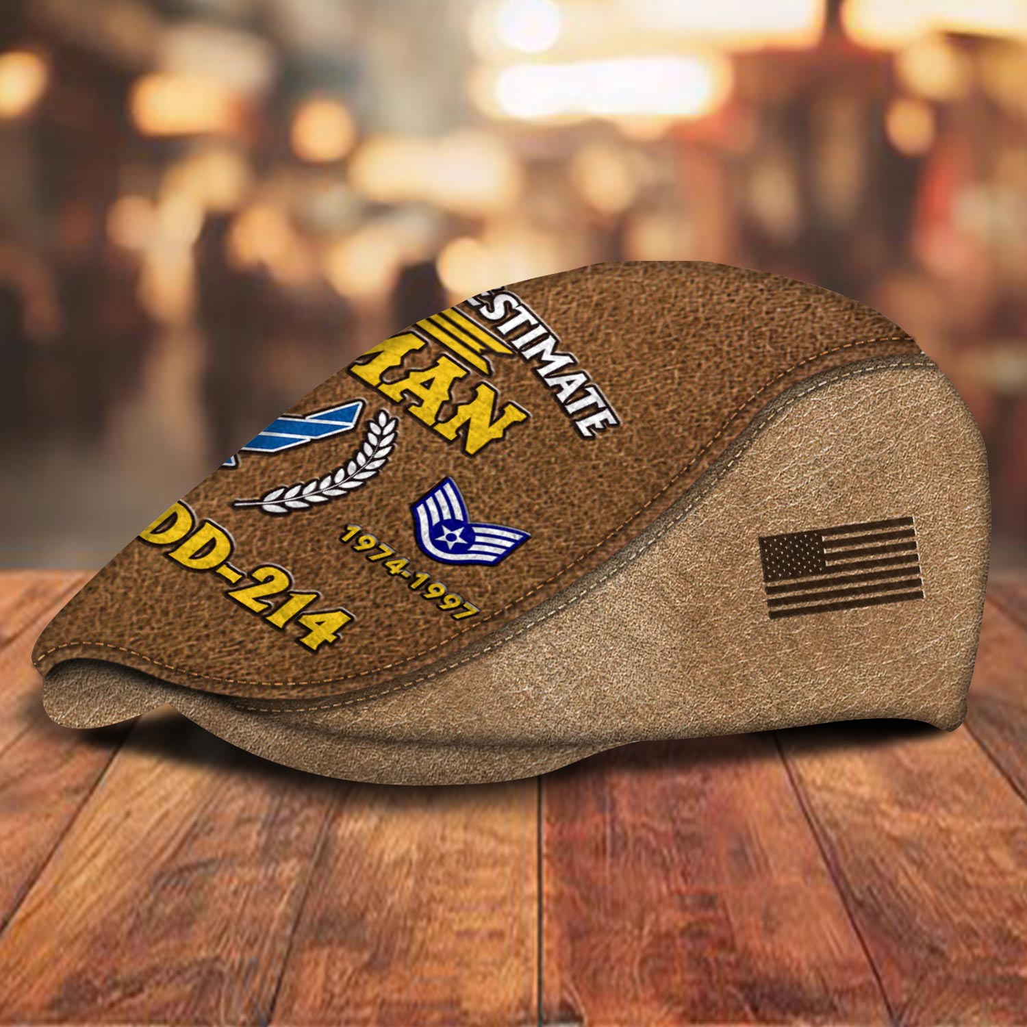 US Air Force , E 7 Air Force First Sergeant - Jeff Cap - Image 2