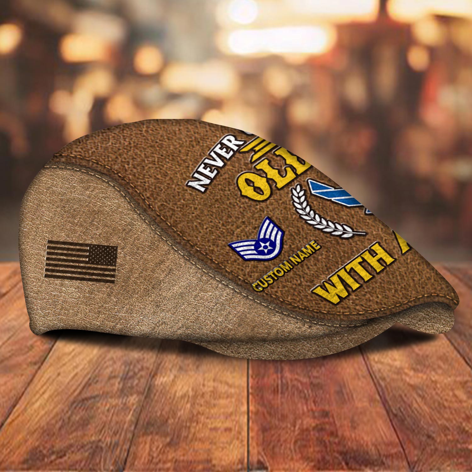 US Air Force , E 7 Air Force First Sergeant - Jeff Cap - Image 3