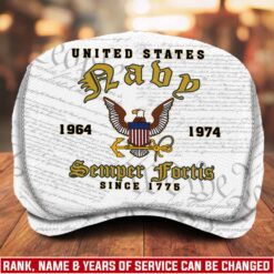 US Navy, E 3 White - Jeff Cap