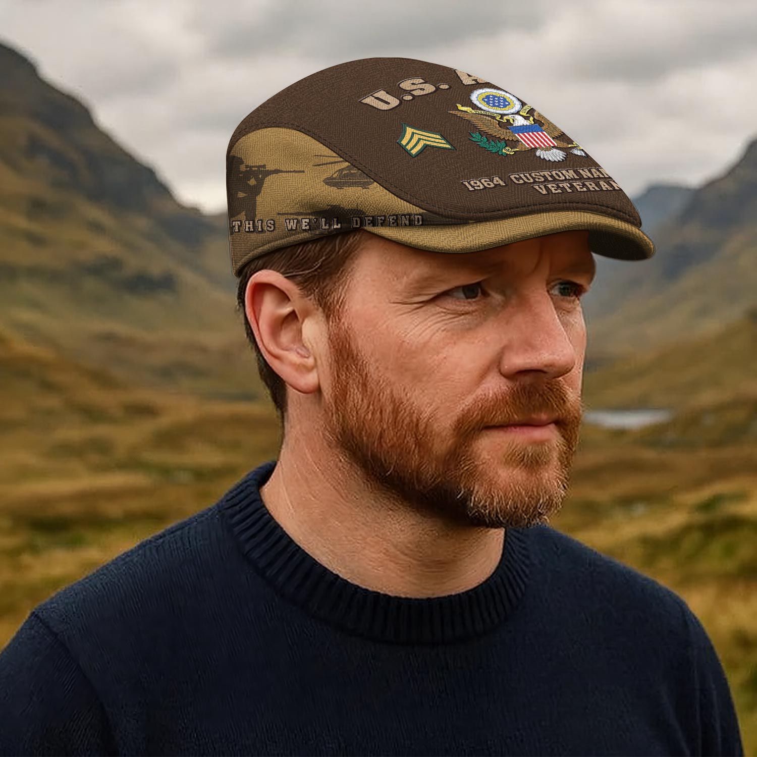 US Army, E 8 Army First Sergeant - Jeff Cap - Image 6