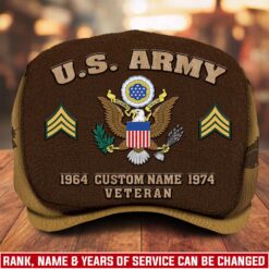 US Army, E 8 Army First Sergeant - Jeff Cap