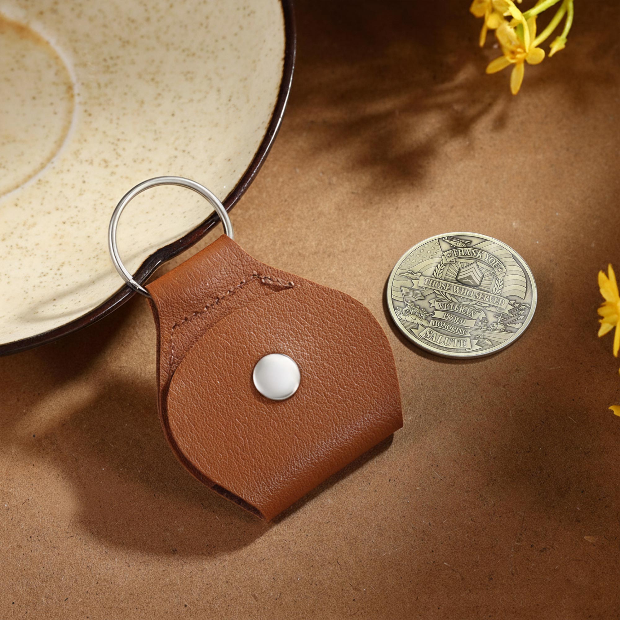 US Marine Corps, Freedom Isn't Free - Military Printed Challenge Coin - Image 4