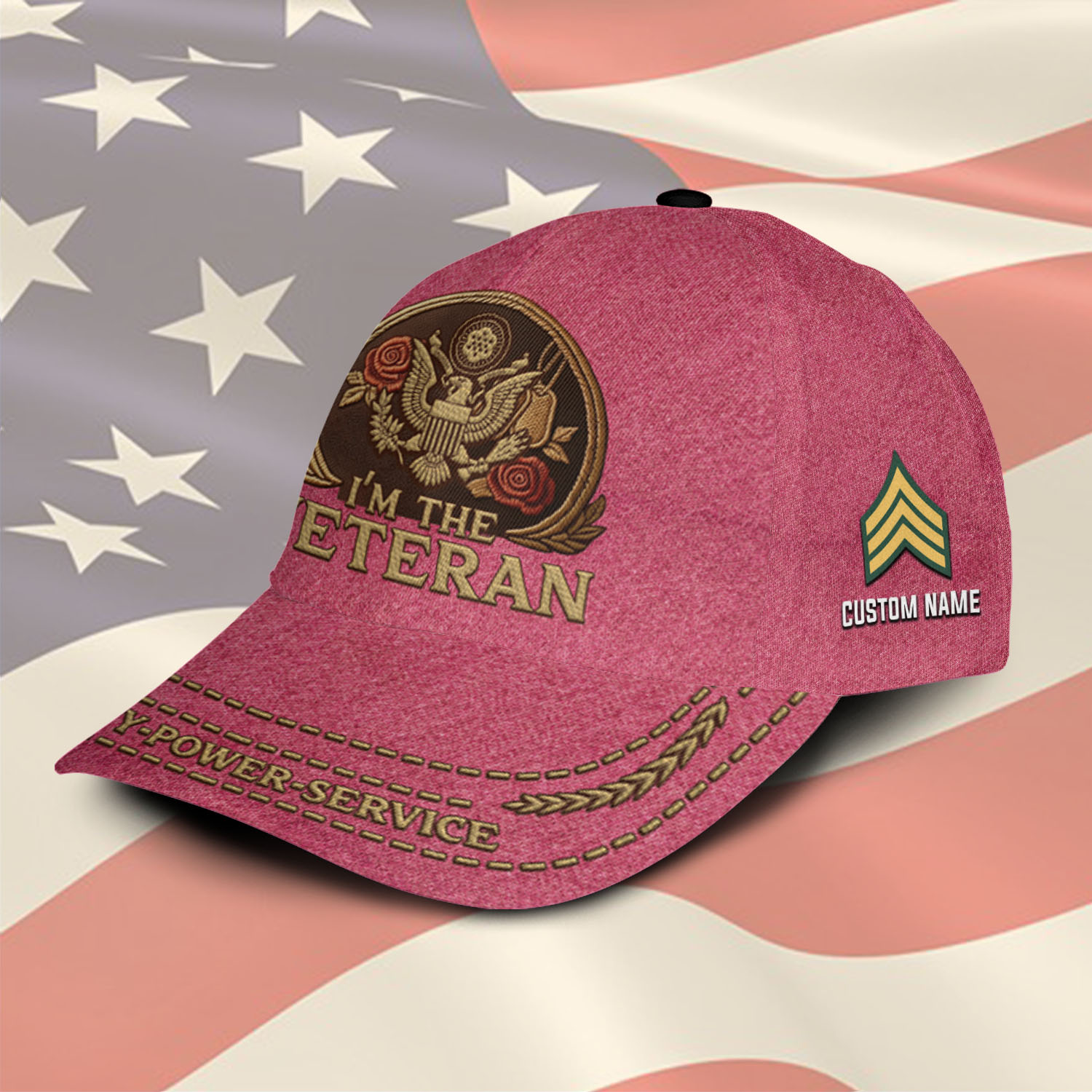 US Army, Defender of Freedom - Classic Cap - Image 2