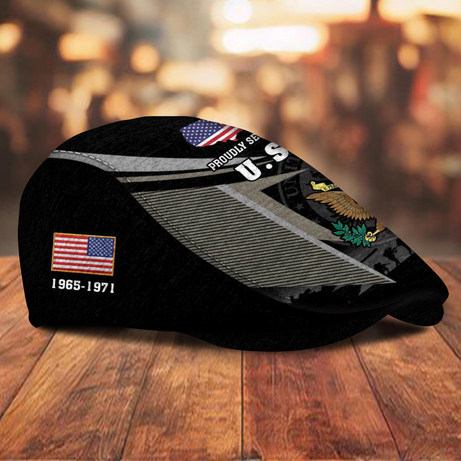 US Army, E 8 Army Master Sergeant - Jeff Cap - Image 3