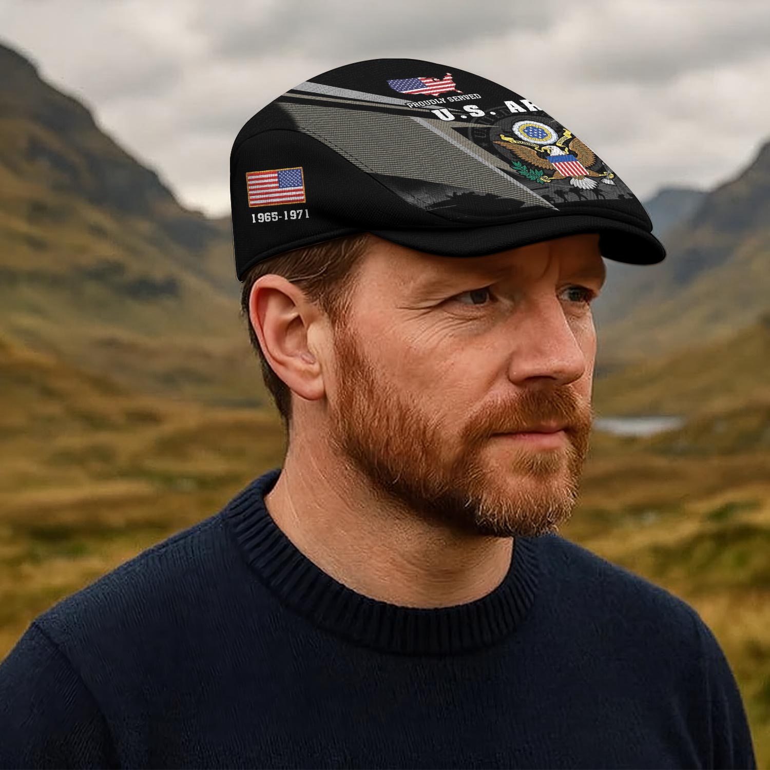 US Army, E 8 Army Master Sergeant - Jeff Cap - Image 6