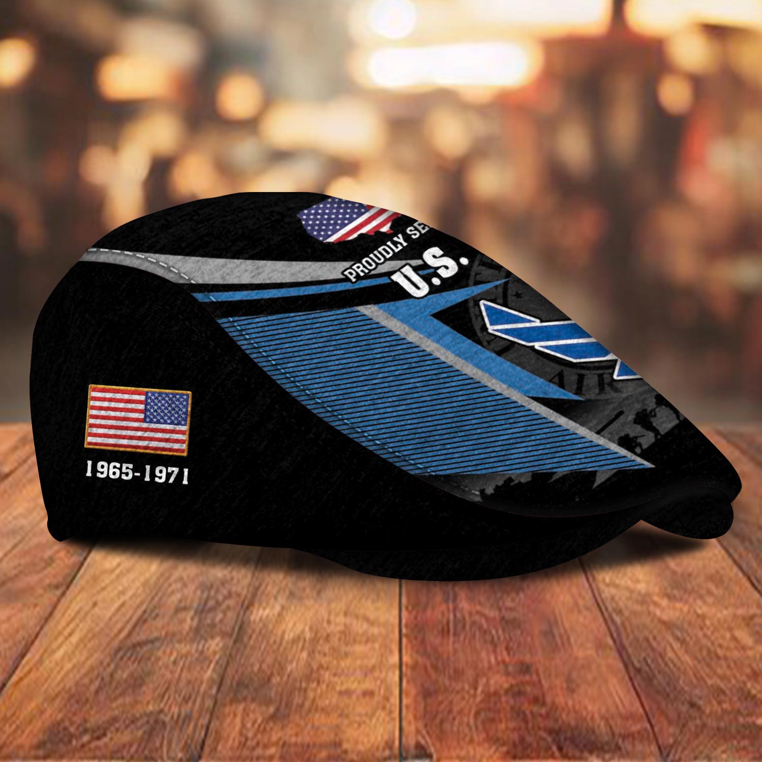 US Air Force , E 6 Air Force Technical Sergeant - Jeff Cap - Image 3