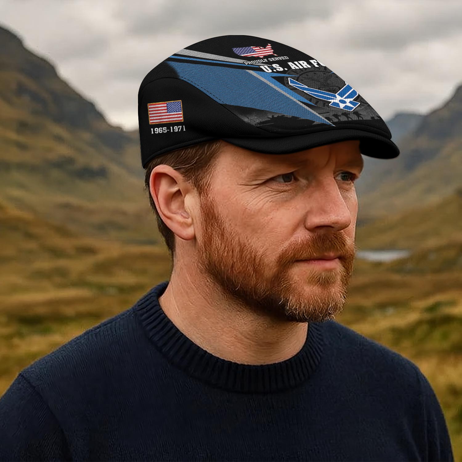 US Air Force , E 6 Air Force Technical Sergeant - Jeff Cap - Image 6