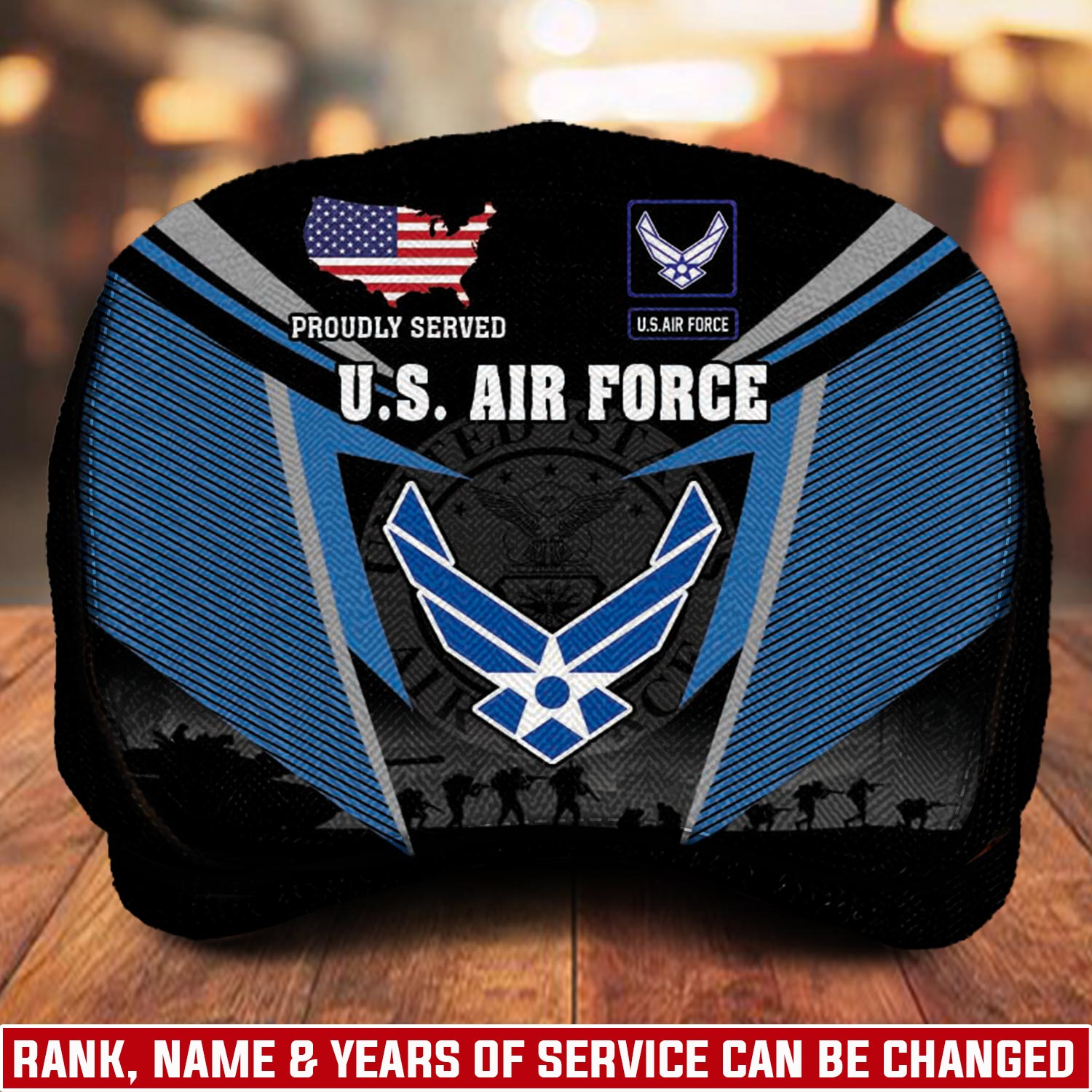 US Air Force , E 6 Air Force Technical Sergeant - Jeff Cap