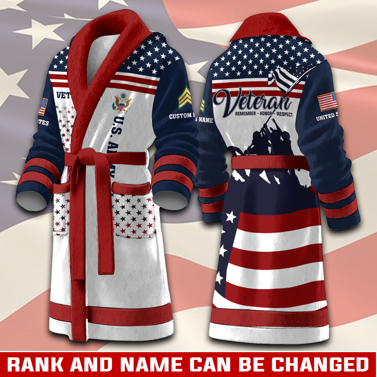 US Army, E 4 Army Corporal - Night Gown