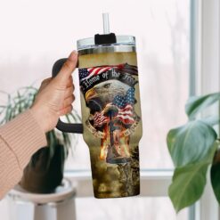 Alternative view of US Army, Lest We Forget - Stainless Steel Tumbler 40oz