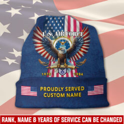 US Air Force , Proud To Have Served - Full-Printed Beanie Hat