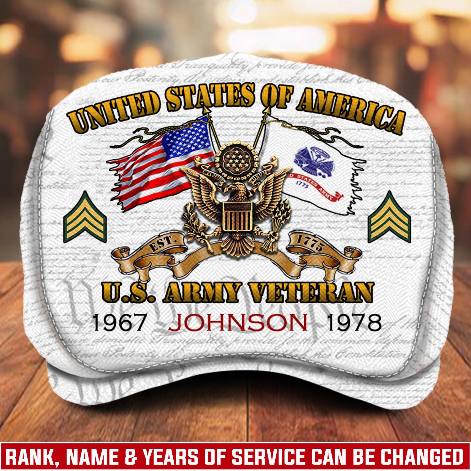 US Army, O 5 Army Lieutenant Colonel - Jeff Cap