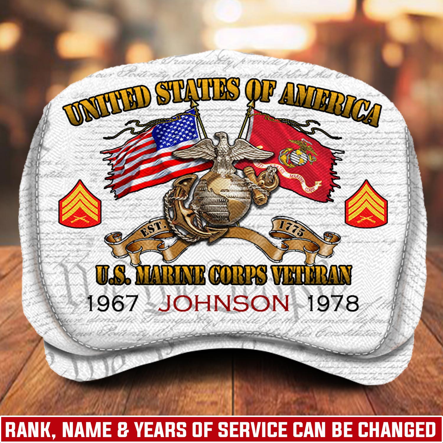 US Marine Corps, Lest We Forget - Jeff Cap